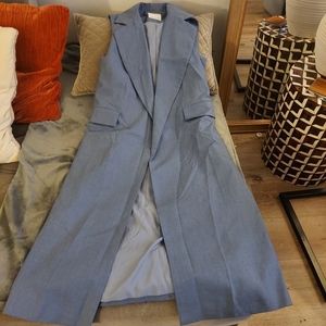 C/Meo Collection vest with belt.